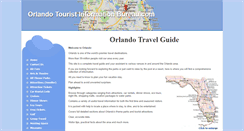 Desktop Screenshot of orlandotouristinformationbureau.com