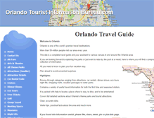 Tablet Screenshot of orlandotouristinformationbureau.com